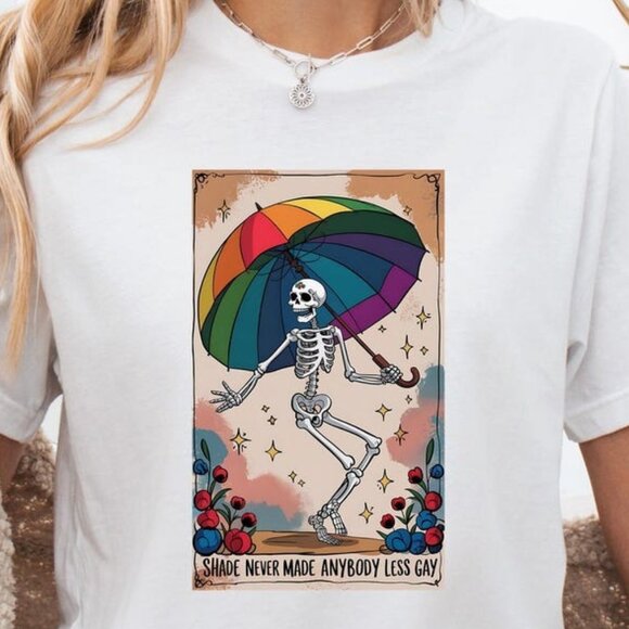 Tops - Shade Never Made Anybody Less Gay Shirt, Pride Shirt, Gay Shirt